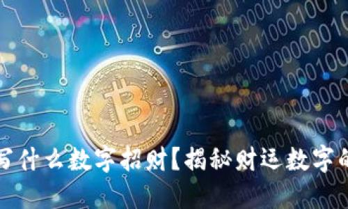 錢包寫什么數(shù)字招財？揭秘財運數(shù)字的秘密