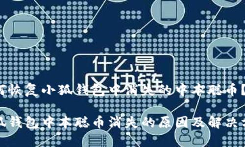 如何恢復小狐錢(qián)包中消失的中本聰幣？

小狐錢(qián)包中本聰幣消失的原因及解決方案
