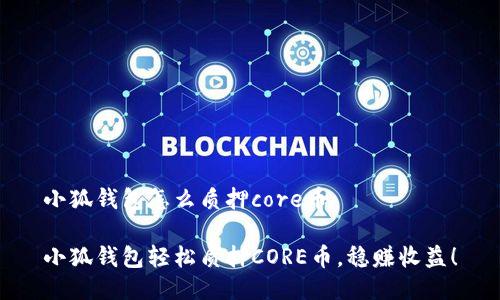 小狐錢(qián)包怎么質(zhì)押core幣

小狐錢(qián)包輕松質(zhì)押CORE幣，穩(wěn)賺收益！